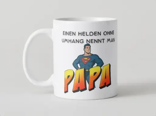 Superheld Papa